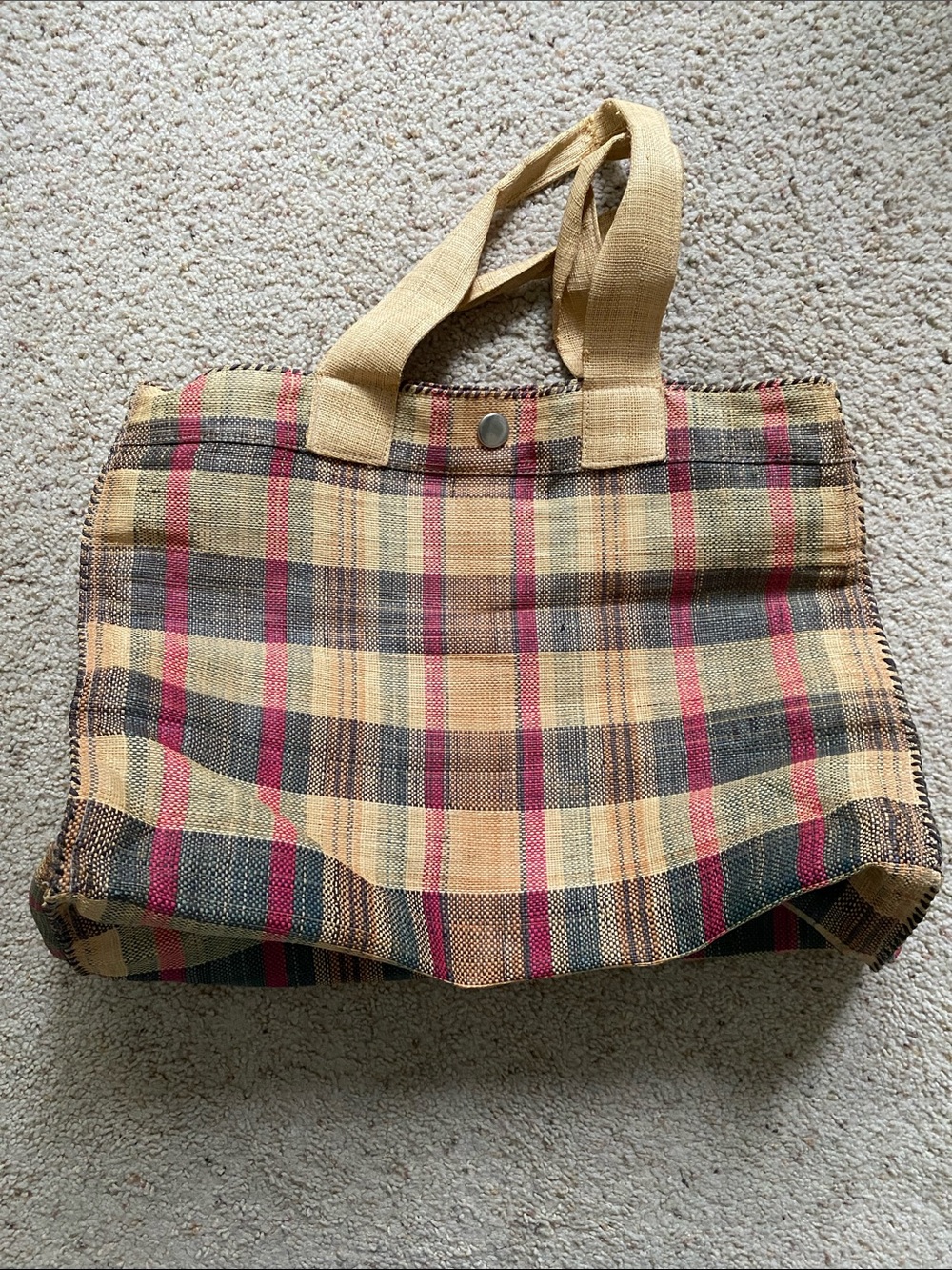Vintage GAP Raffia Bag. 03/02.